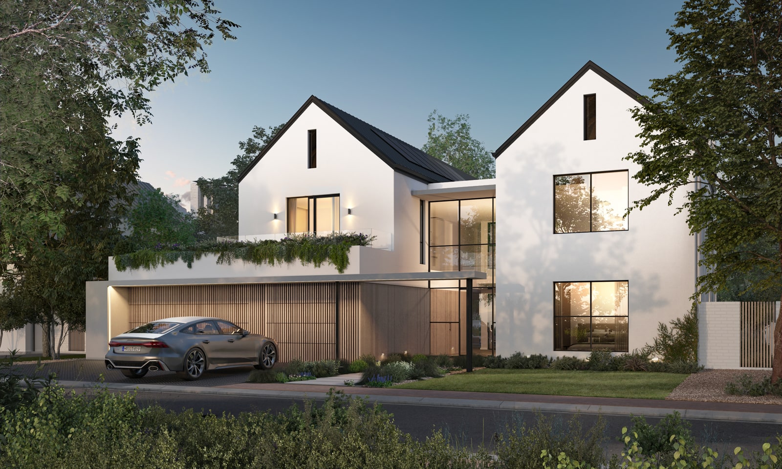 Residence 4 Front View