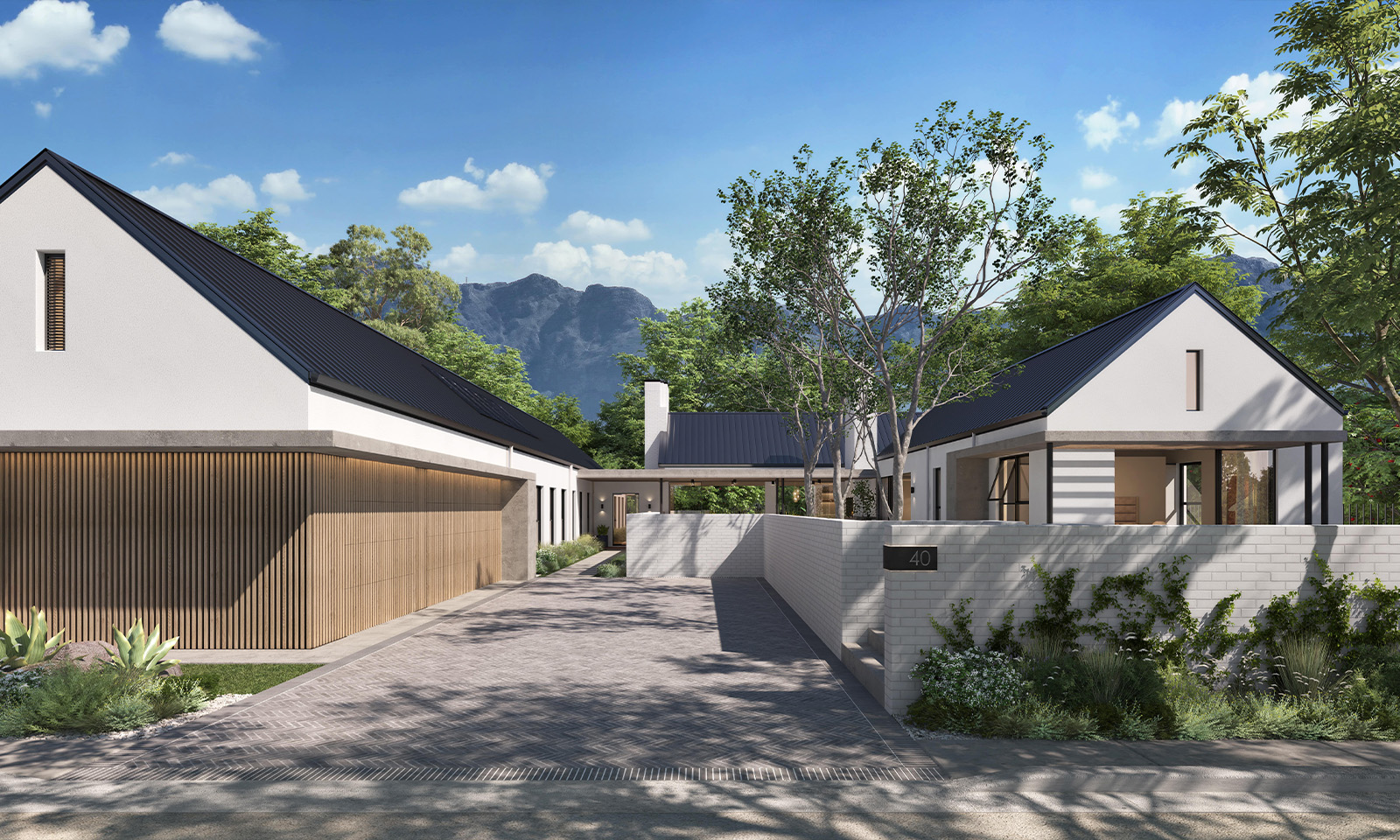 Residence 5 Rear View